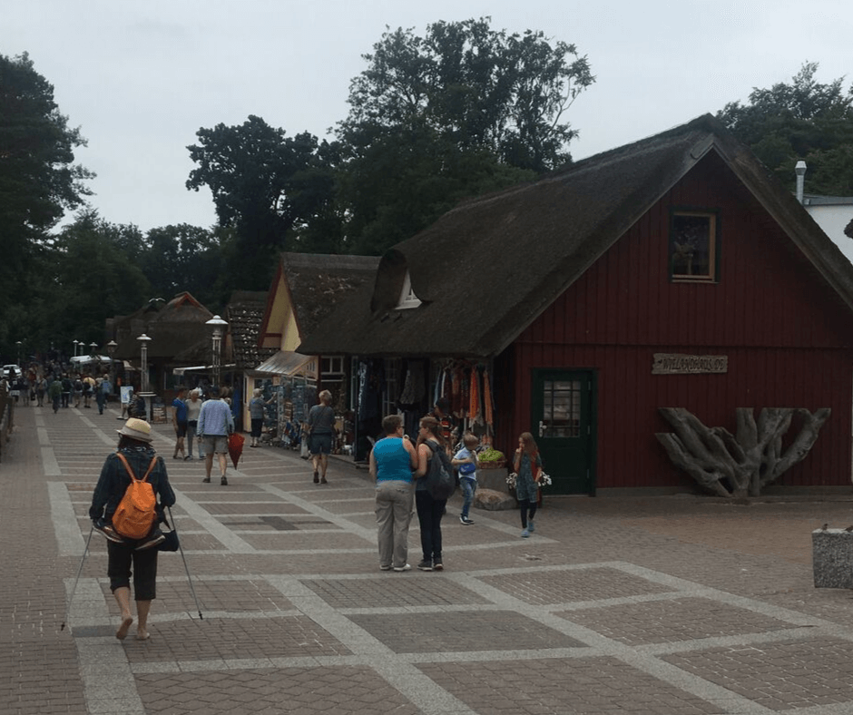 Beach access in Graal Muritz 