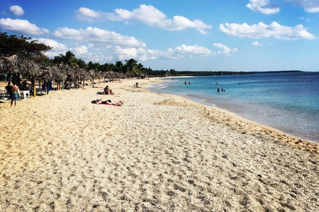 Playa Rancho, great beach for a relaxing day out