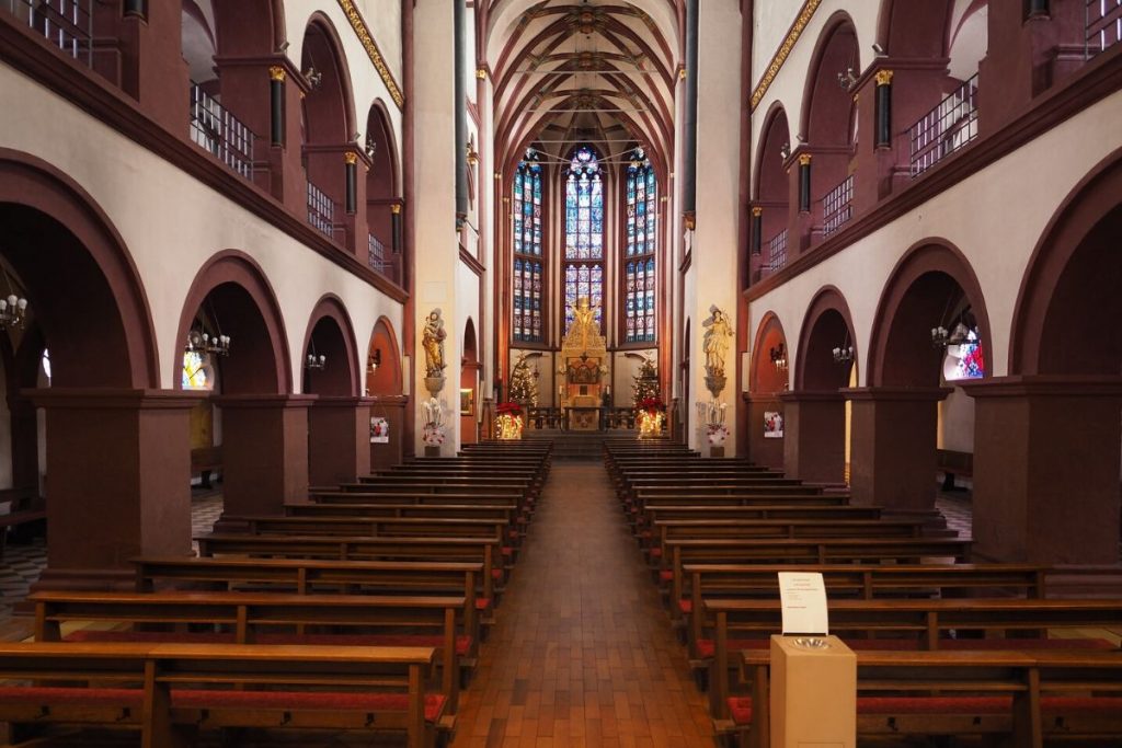 Inside the Liebfrauenkirche