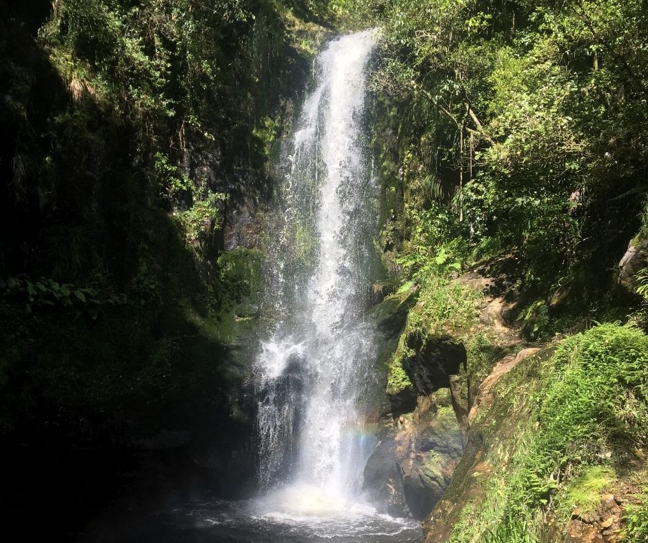 Kaiate Falls waterfall, a great spot just out of Papamoa Beach