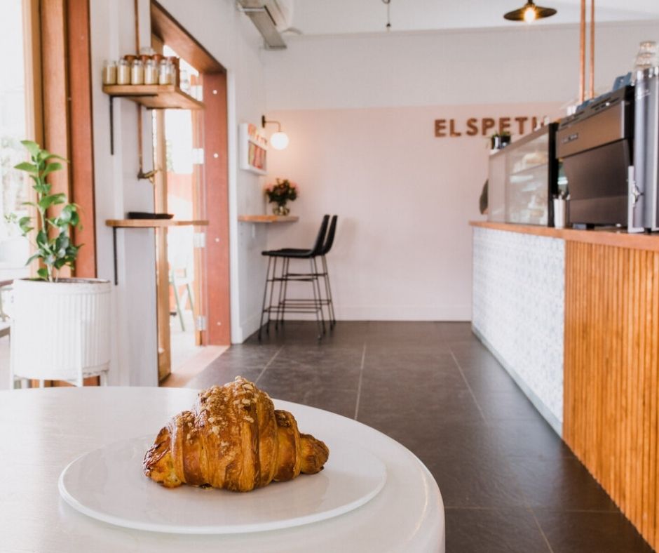 Inside Mount Maunganui cafes Elspeth Bakery