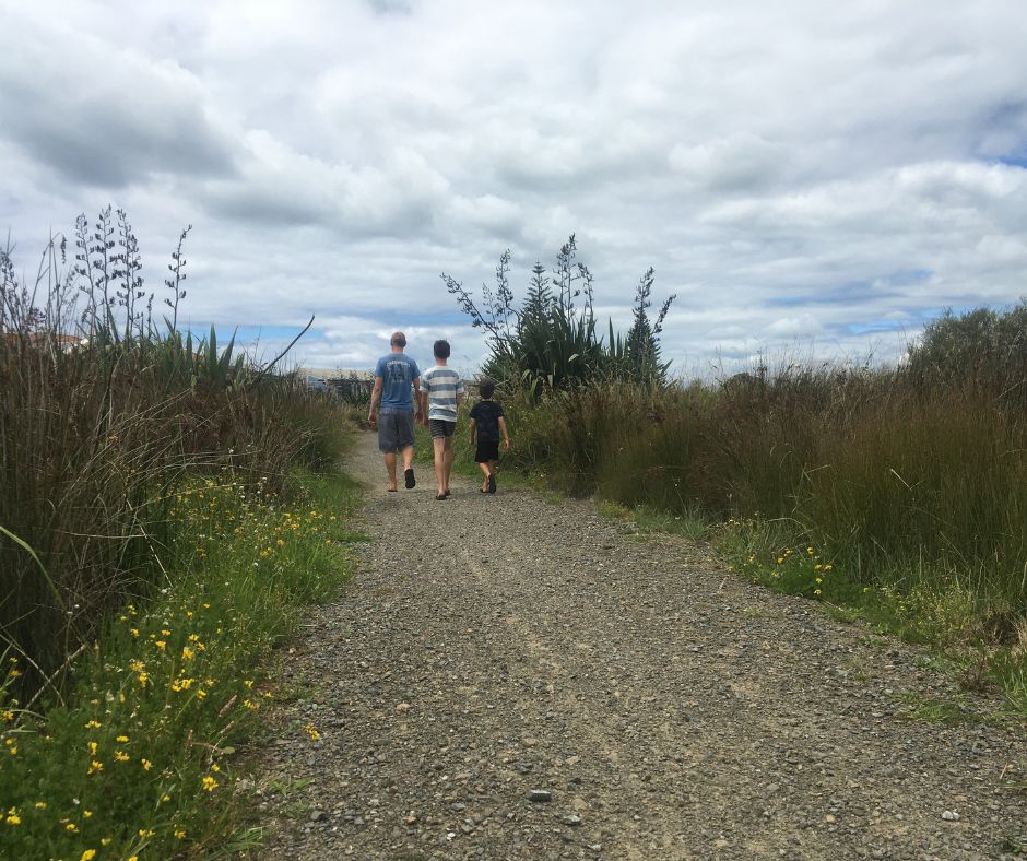 Time to walk the Harbour trail , one of the things to do in Ohope beach if you are looking for a quiet start to the day