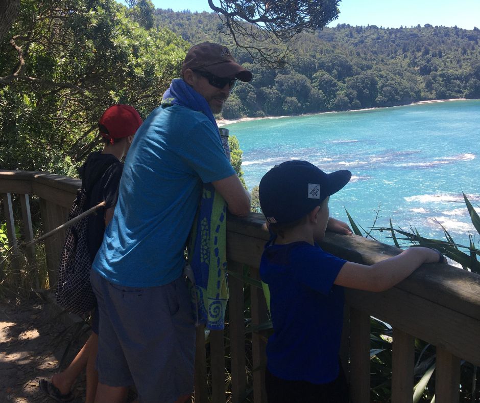 Time to look out at Otarawairere beach