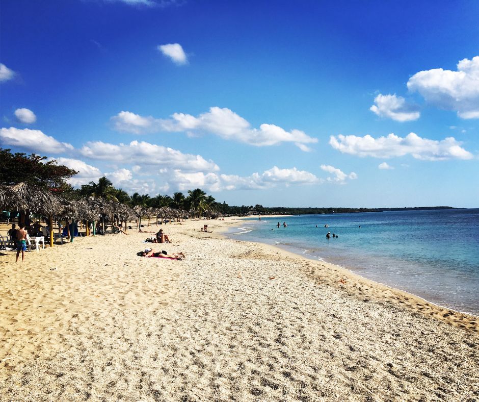 A beach view of Playa Rancho