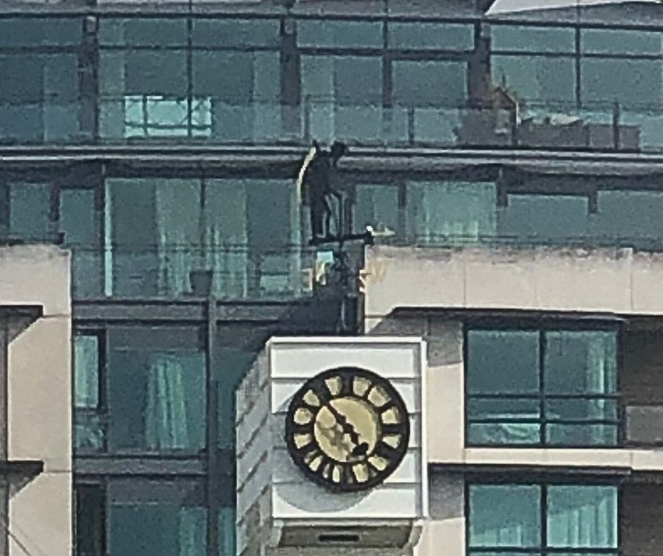 Photo of Father time and famous Lords weathervane