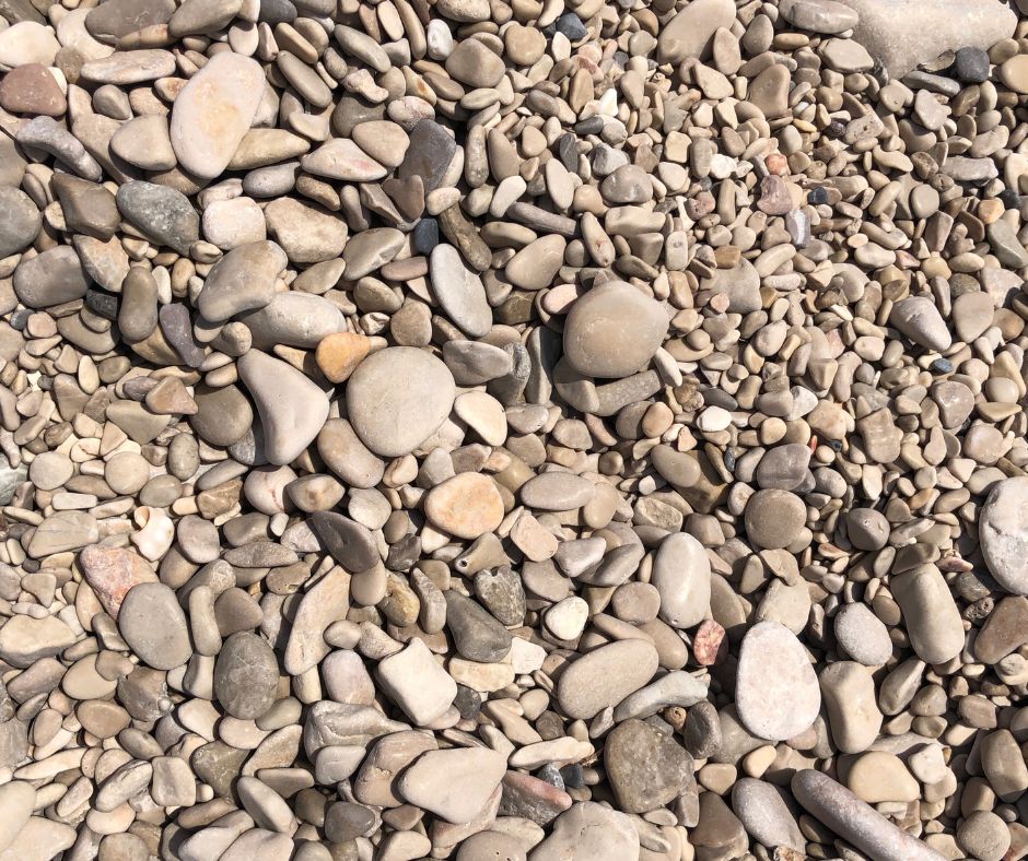 This is why you need beach/reef shoes... the famous Zlatni Rat beach stones