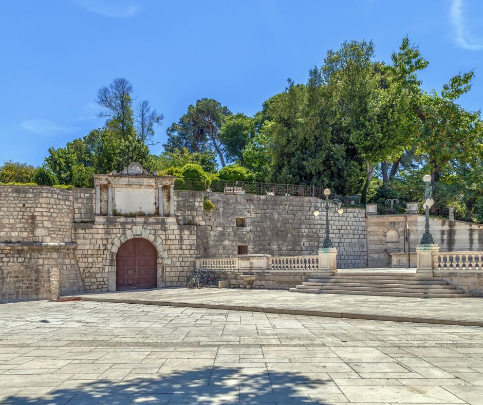 Queen Jelena Madijevka Park, perfect place just outside Zadar's Old Town