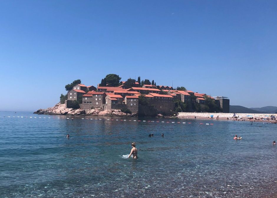 Sveti Stefan: Relaxing, Swimming & Soaking in the Views