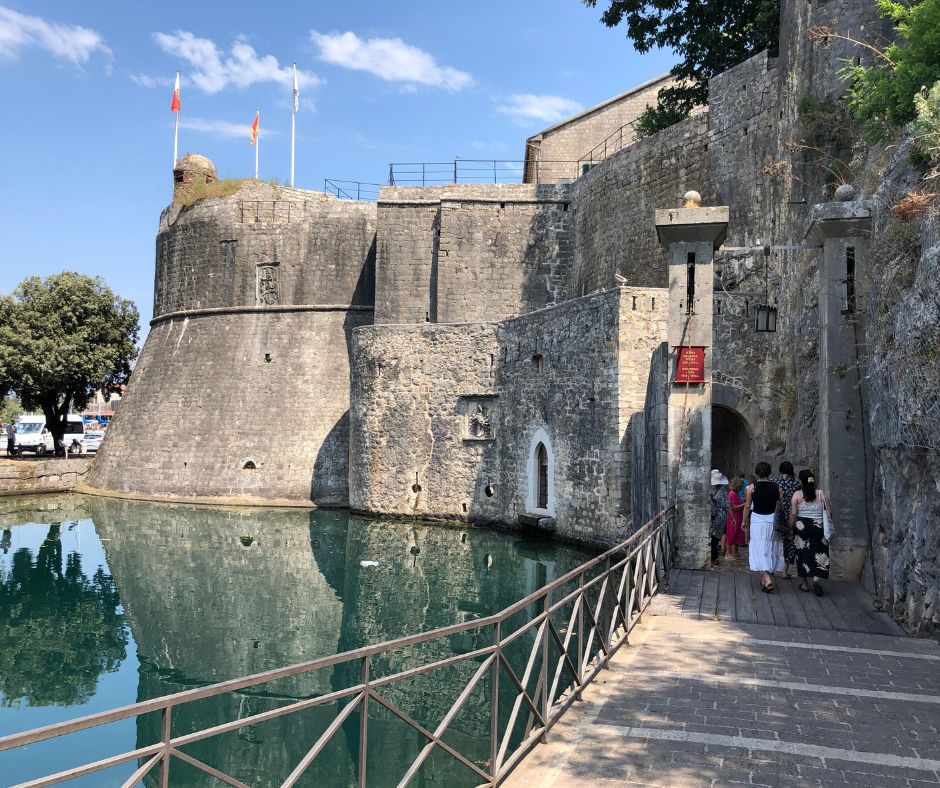 Entrance into the Old Town of Kotor through the old walls